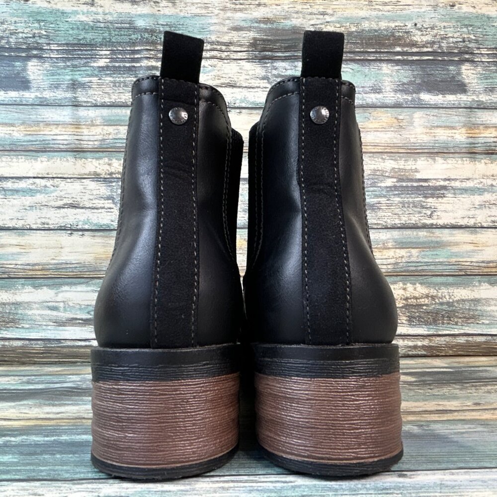 Eastland Jasmine Chelsea Boot Womens 8.5M Moto Military Grunge Pull On Casual - Picture 7 of 13